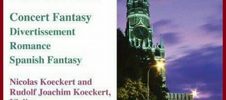 Nicolas Koeckert – Frolov : Concert Fantasy/ Divertissement/ Romance/ Spanish Fantasy/NK4